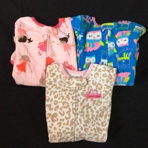 Bundle of Carter’s sleepers